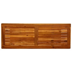 Table console de jardin 110x40x75 cm Bois d'acacia solide 