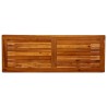 Table console de jardin 110x40x75 cm Bois d'acacia solide 