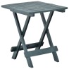 Table pliable de jardin vert 45x43x50 cm plastique  