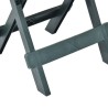 Table pliable de jardin vert 45x43x50 cm plastique  