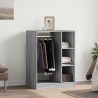 Garde-robe sonoma gris 77x48x102 cm bois d'ingénierie 