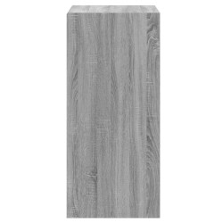 Garde-robe sonoma gris 77x48x102 cm bois d'ingénierie 