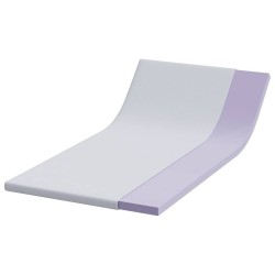 Coussins de Matelas Blanc 90 x 200 cm 