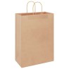 Sacs en papier 50 pcs avec poignées marron 32x17x44 cm 