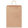 Sacs en papier 50 pcs avec poignées marron 32x17x44 cm 