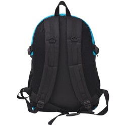 Sac à dos de randonnée 40 L Noir et bleu 