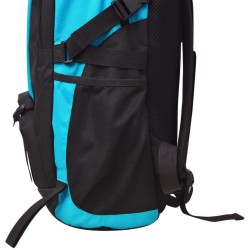 Sac à dos de randonnée 40 L Noir et bleu 