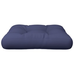 Coussin de palette bleu marine 58x58x10 cm tissu oxford 