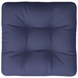 Coussin de palette bleu marine 58x58x10 cm tissu oxford 