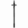 Porte de Jardin Autre Noir 100 x 100 cm Acier peint par poudre 