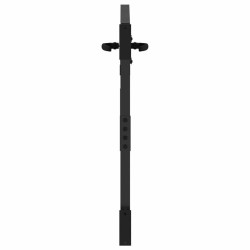 Porte de Jardin Autre Noir 105 x 100 cm Acier peint par poudre 