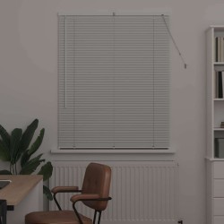 Store de Fenêtre avec des rideaux Autre Blanc 100 x 175 cm Aluminium 