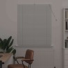 Store de Fenêtre avec des rideaux Autre Blanc 100 x 175 cm Aluminium 