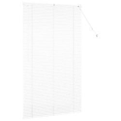 Store de Fenêtre avec des rideaux Autre Blanc 100 x 175 cm Aluminium 
