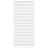 Store zèbre blanc 105x200 cm largeur du tissu 100,9cm polyester 