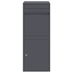 Boîte de dépôt de colis Anthracite 41 x 38 x 103 cm Acier 
