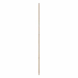 Porte de grange Marron 80 x 210 cm Bois massif en pin 