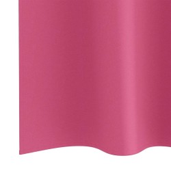 Rideaux avec des rideaux 2 pcs Rose vif 245 x 140 cm Polyester 