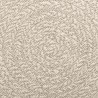 Tapis ZIZUR crème 200x290 cm aspect de jute intérieur extérieur 