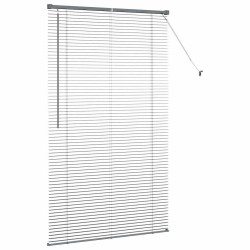 Store de Fenêtre Gris foncé 100 x 175 cm Aluminium 