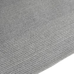 Filet brise-vue gris clair 1,5x50 m PEHD 195 g/m² 