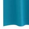 Rideaux avec des rideaux 2 pcs Turquoise 245 x 140 cm Polyester 