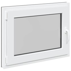 Fenêtre de sous-sol« RISOR » 80 x 60 cm oscillo-battante DIN gauche anthracite 