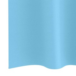 Rideaux 2 pcs Bleu clair 245 x 140 cm Polyester 