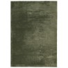 Tapis HUARTE à poils courts doux lavable vert forêt 160x230 cm 