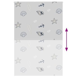 Store enrouleur de douche 150x240 cm largeur du tissu 146 cm 