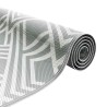 Tapis d'extérieur ARAKIL Gris Polyester 300 x 400 cm Tapis imperméable 