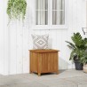 Boîte de rangement de jardin 60x50x58 cm Bois d'acacia solide 