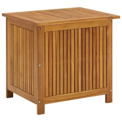 Boîte de rangement de jardin 60x50x58 cm Bois d'acacia solide 