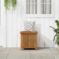 Boîte de rangement de jardin 60x50x58 cm Bois d'acacia solide 