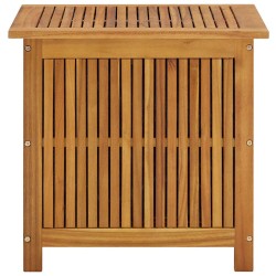 Boîte de rangement de jardin 60x50x58 cm Bois d'acacia solide 