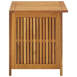 Boîte de rangement de jardin 60x50x58 cm Bois d'acacia solide 