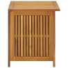 Boîte de rangement de jardin 60x50x58 cm Bois d'acacia solide 
