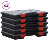 Boîtes d'assortiment 10 pcs 40x30x5 cm Polypropylène 