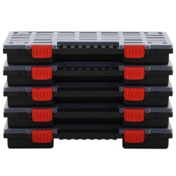 Boîtes d'assortiment 10 pcs 40x30x5 cm Polypropylène 