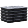 Boîtes d'assortiment 10 pcs 40x30x5 cm Polypropylène 