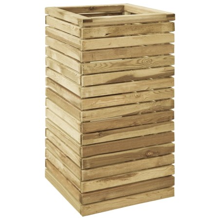 Lit surélevé de jardin 50x50x100 cm Bois de pin imprégné  