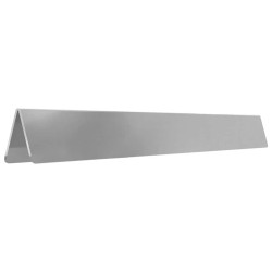 Bordure de jardin Argent 450 x 10 cm Acier galvanisé 