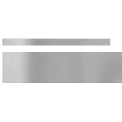 Bordure de jardin Argent 450 x 10 cm Acier galvanisé 
