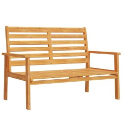 Canapé de jardin 120 cm bois d'acacia massif 