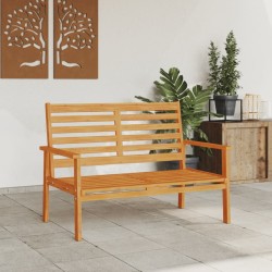 Canapé de jardin 120 cm bois d'acacia massif 