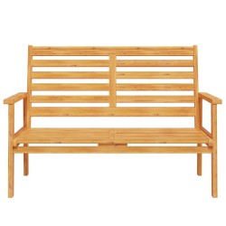 Canapé de jardin 120 cm bois d'acacia massif 