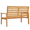 Canapé de jardin 120 cm bois d'acacia massif 