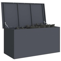 Boîte de Rangement Extérieure Anthracite 100 x 50.5 x 50 cm 