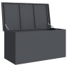 Boîte de Rangement Extérieure Anthracite 100 x 50.5 x 50 cm 