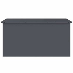 Boîte de Rangement Extérieure Anthracite 100 x 50.5 x 50 cm 